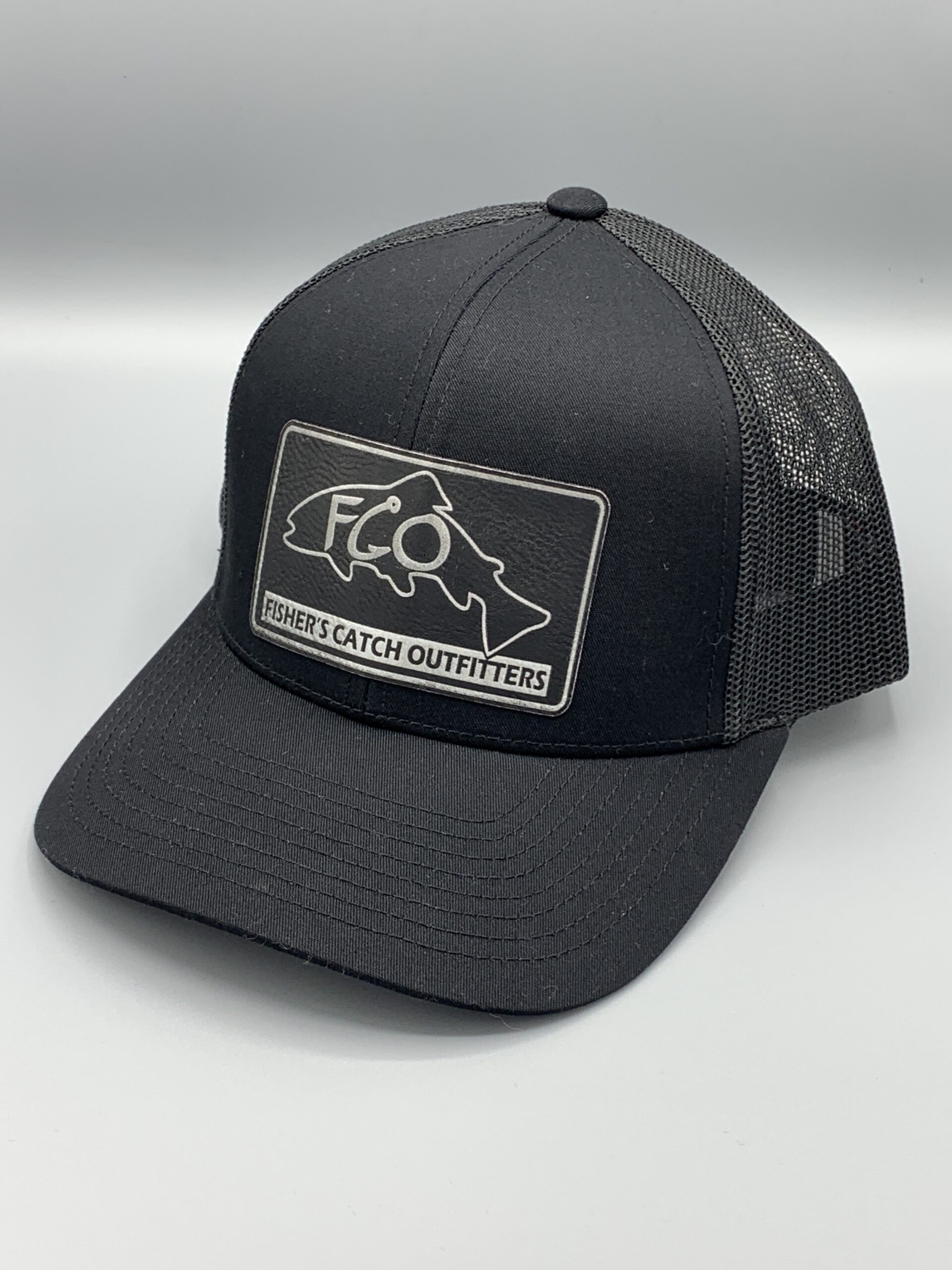 Fishers Catch Outfitters Black Patch Hat – Fishers Catch Outfitters
