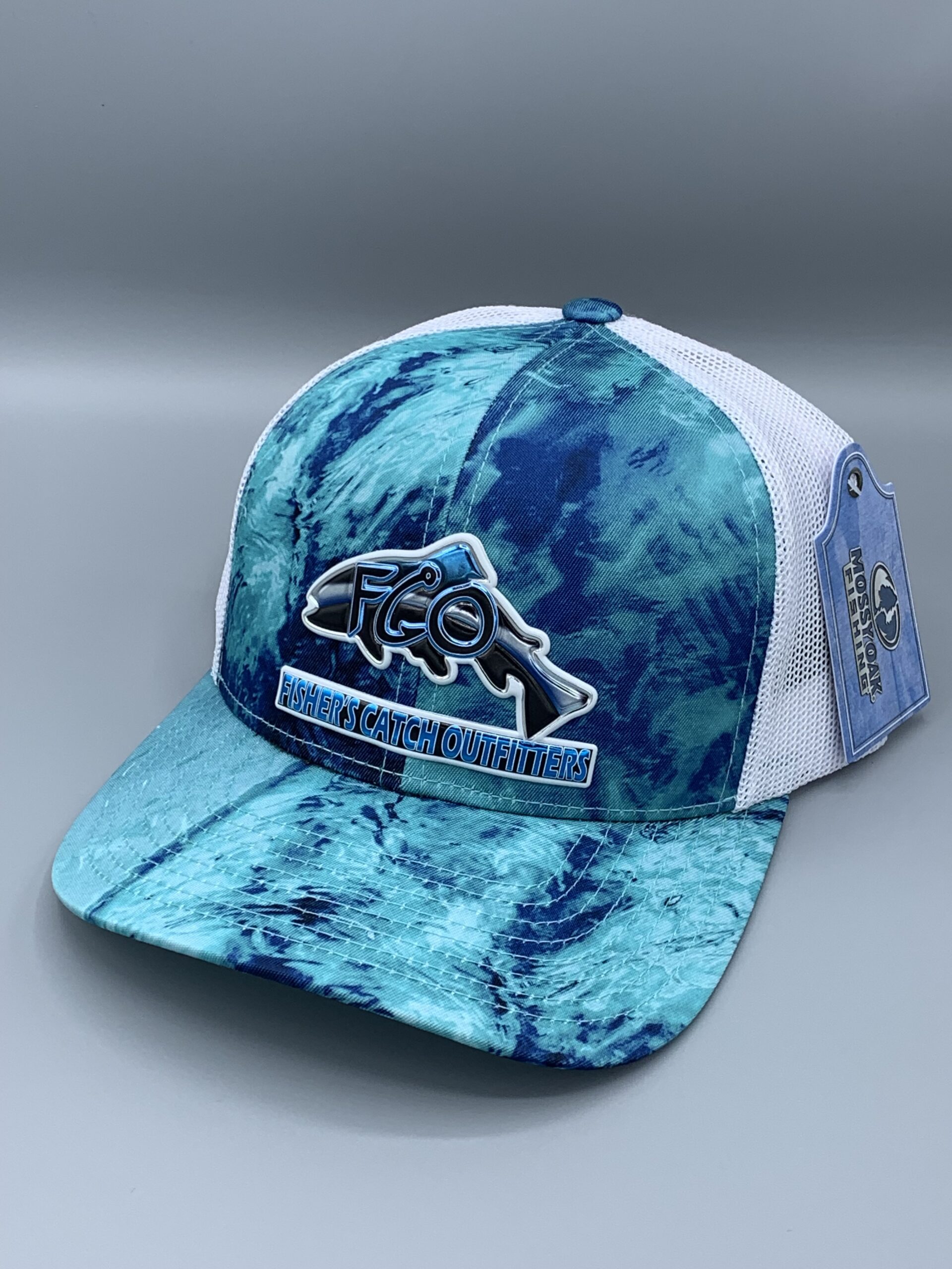 Fishers Catch Outfitters Mossy Oak Light Blue Hat – Fishers Catch Outfitters