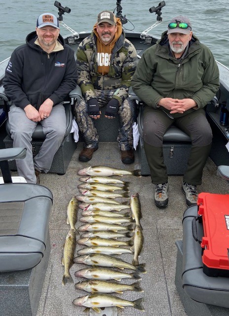 Columbia River Walleye Fishing 03/20/2024 – Fishers Catch Outfitters