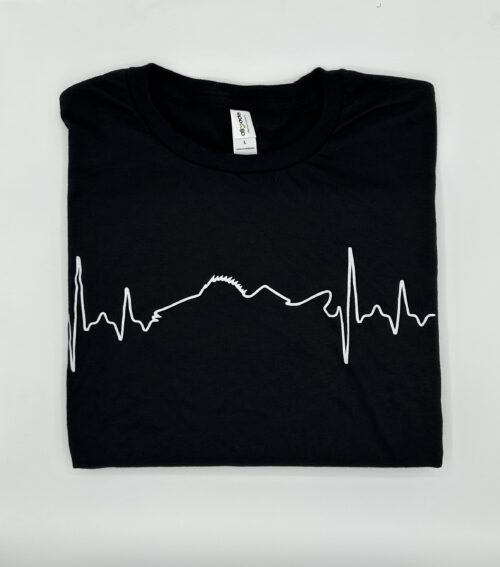 Allmade Unisex Tri-Blend Walleye Heartbeat T-Shirt